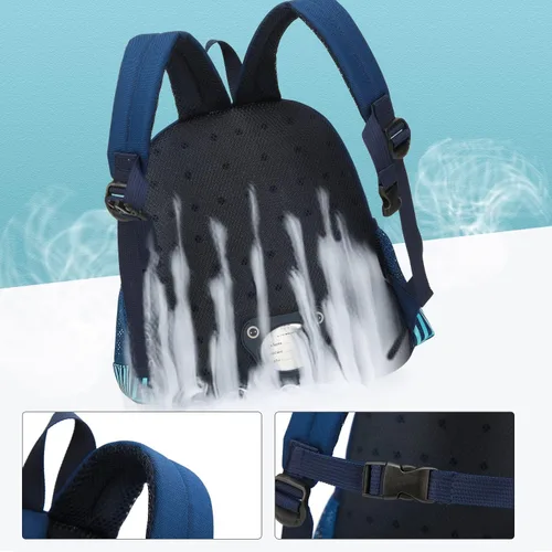 Miniatura 5 de Mochila para niños pequeños en 3D de Zoo para niños y niñas, Nice Day, talla única