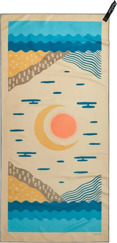 PackTowl Toalla personal ultraligera de microfibra para acampada y viaje, estampado Balance, para el cuerpo