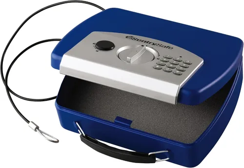 Miniatura 2 de Caja de seguridad SentrySafe electrónica y compacta, de 0.08 pies cuadrados, P008EBL