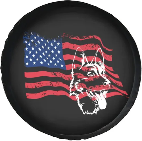 Miniatura 10 de Bee Wings Blooms Spare Tire Cover Wheel Protectors Dust-Proof Wheel Tire Cover Fit Trailer, Rv, Sand Many Vehicle 14inch