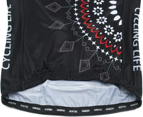 Miniatura 6 de JPOJPO Camiseta de ciclismo para mujer, de secado rápido, transpirable, reflectante, S-2XL