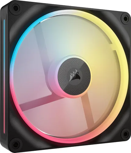 Miniatura 13 de CORSAIR iCUE Link LX120-R RGB Ventilador PWM invertido de 4.72 pulgadas (120 mm) – Ventilador individual – Bajo ruido, rodamiento de cúpula
