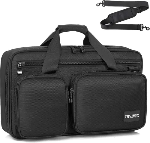 Miniatura 10 de IBVIVIC Bolsa para controlador de DJ, se adapta a DDJ-REV1/DDJ SR/SR2/Denon MC4000/Numark Mixtrack Pro FX/NVII/Mixstream Pro+/Mixstream Pro Go/NI