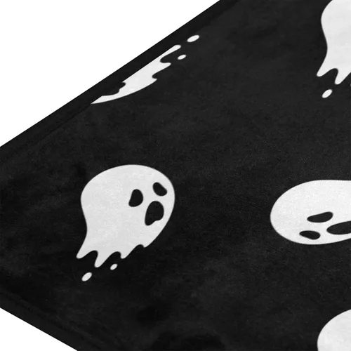 Miniatura 5 de Tapete de cocina de fantasmas espeluznantes de Halloween, tapete de cocina, tapete antideslizante para puerta de lavandería, tapete suave