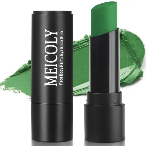 Miniatura 10 de MEICOLY Barra de maquillaje para ojos negros azul real, impermeable para béisbol, sóftbol, fútbol, lacrosse, barra de pintura corporal y facial azul