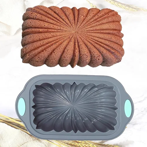 Miniatura 6 de Molde de silicona de 4 piezas para hornear pan, molde antiadherente para horno de cocina, perfecto para pan de plátano, pan de sándwich, pastel