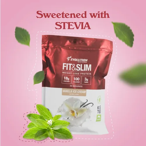 Miniatura 2 de Evolution Advance Nutrition Fit & Slim Blend, 2 libras + bandas de resistencia para ejercicio en el hogar, proteína de suero en polvo alimentada