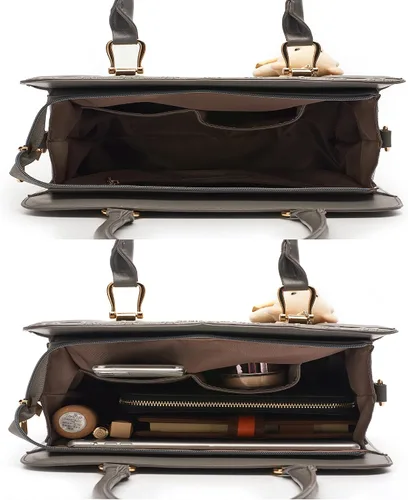 Miniatura 73 de Bolsos de mano de moda para mujer, bolsa de hombro, asa superior, bolsa de mano, juego de 4 piezas