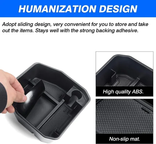 Miniatura 6 de Karltys Organizador de consola central para Land Rover Defender 90 110 130 2020-2025 2026 (no para versión de refrigerador), accesorios Defender