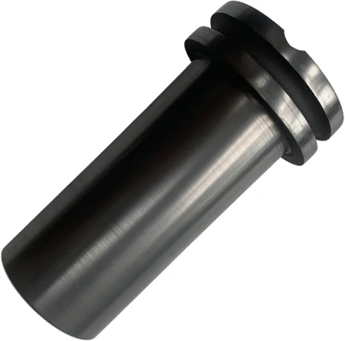 Miniatura 10 de Deruilong Crisol de grafito, crisol de grafito de alta pureza de 2.2 lbs/4.4 lbs, oro fundido, plata, cobre, molde de fundición de horno