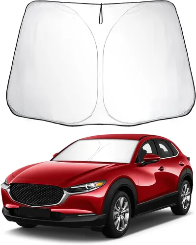 Miniatura 28 de SKTU 2016-2025 2026 XC90 Parasol para parabrisas delantero para Volvo XC90 2016-2025 2026, parabrisas plegable para bloquear los rayos UV y el calor