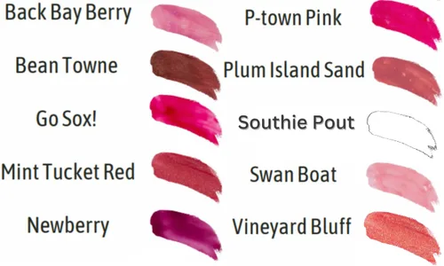 Miniatura 4 de Back Bay Berry Lip Gloss (0.25 onzas), vegano, sin gluten, fórmula libre de crueldad animal con aloe, vitaminas C y E, extracto de menta verde y un