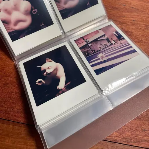 Miniatura 5 de Álbum de fotos para Polaroid i-Type/600/SX-70/Instax Wide 300/200/210 de 4.25 x 3.5 pulgadas, álbumes de fotos de 5 x 7 para cámara instantánea