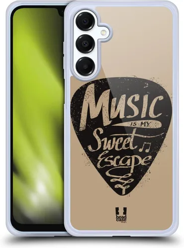 Head Case Designs Guitar Pick Power of Music Gel Case [Military Grade Protection] Compatible with Samsung Galaxy A16 5G and Compatible with MagSafe