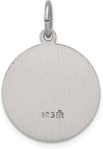 Miniatura 3 de FindingKing Medalla de San Mateo de Plata de Ley, Plata esterlina