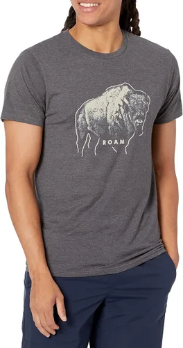 Hanes - Camiseta de manga corta con estampado para hombre