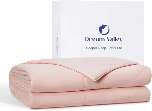 Dream Valley® Outlast® Deepsleep Edredón Refrescante, Tamaño Throw, Manta Refrescante con Tecnología Espacial Grado NASA para Personas que Duermen