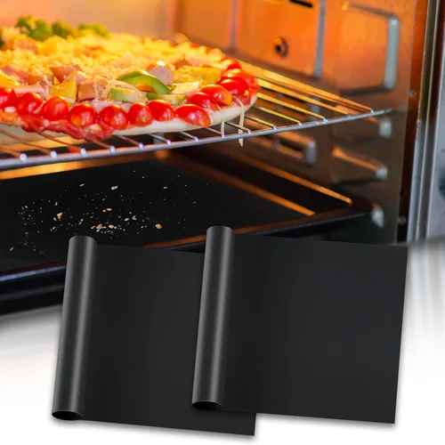 Revestimientos de horno para la parte inferior del horno/horno eléctrico/horno de gas/horno tostador/parrilla de microondas, antiadherente,