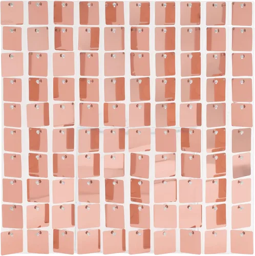 Miniatura 24 de Simply Elegant AestheTech - Panel de pared con lentejuelas brillantes, decoración de pared para bodas, eventos y fiestas temáticas, telón de fondo