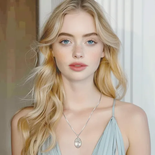 Miniatura 6 de Eusense Collar de ópalo para mujeres y hombres, joyería de ópalo azul y blanco de plata de ley 925 con dije de ópalo auténtico, regalo