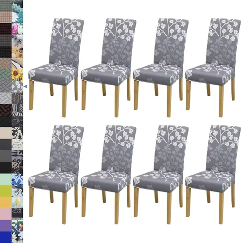 Miniatura 76 de BIETYONE - Fundas para sillas de comedor, juego de 2 fundas para sillas de comedor o cocina, lavables, protectoras, para sillas Parsons