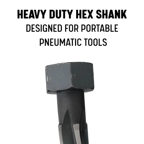 Miniatura 4 de Drill America DWRRB7/8HEX Escariador de puente/construcción de 7/8 pulgadas con vástago hexagonal, serie DWR