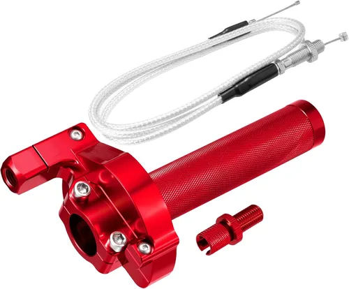 Miniatura 11 de Throttle Grip Throttle Cable Motorcycle 22mm Universal CNC Aluminum Accelerator Throttle Twist Grips Handlebars for KLX CR CRF EXC XR TTR CB SSR ATV