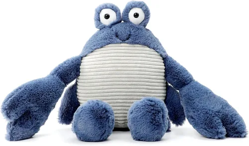 Miniatura 2 de RECUR Peluche de Cangrejo Callinectes Sapidus, Animal de Peluche Suave, 12 Pulgadas, Regalo Adorable para Todas las Edades