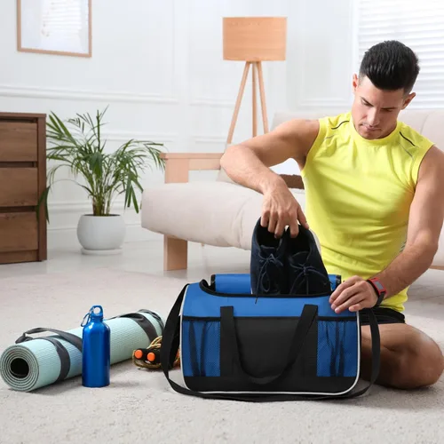 Miniatura 2 de Bolsa de lona, 17 pulgadas BuyAgain, pequeña bolsa de deporte de lona