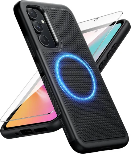 Miniatura 49 de FNTCASE Funda para teléfono Galaxy A14-5G: protección contra caídas de grado militar Samsung A14 5G, probada contra caídas de 14 pies, protector