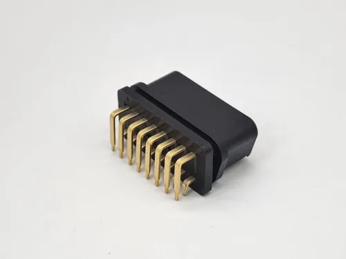 Miniatura 7 de Elecbee Diagnóstico femenino de ángulo recto del conector OBD2 OBD2 OBD2 del Pin 90° de OBD2 16 J1962F
