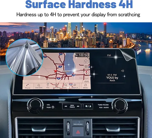 Miniatura 2 de SHAOHAO 2 protectores de pantalla QX80 2022 2023 2024 para Infiniti QX80 Luxe/Premium Select/Sensory 2022 2022 2023 2024 Protector de pantalla