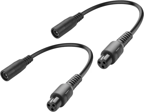 Miniatura 9 de DC5521 a 0.315 in Cable de carga de scooter eléctrico, 24 V CC 0.217 x 0.083 in a 0.315 in, cable adaptador de conector RCA para scooter eléctrico