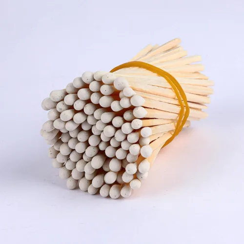 Miniatura 8 de Cerillas blancas incluidas (100 piezas), portacerillas de vidrio con encendedor, campana de vidrio para cerillas con encendedor, cerillas largas
