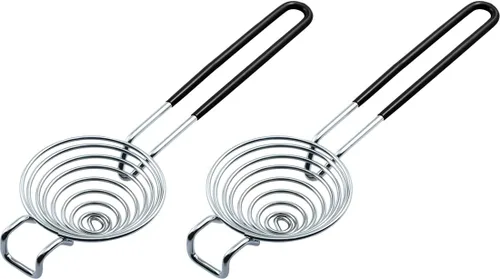 Miniatura 11 de CAMKYDE Separador de huevos Herramienta de separación blanca de yema de huevo de acero inoxidable de grado alimenticio (negro)