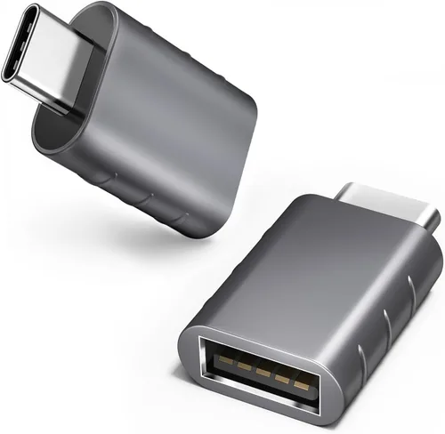 Adaptador USB C a USB - Convertidor OTG Thunderbolt 4 tipo C, adaptador USB hembra a USB C macho de transferencia de datos de alta velocidad para