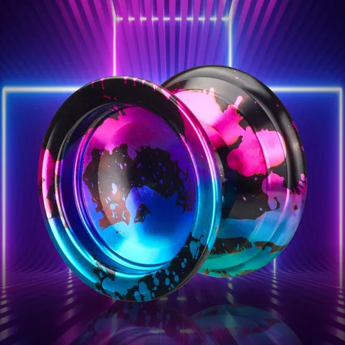 Miniatura 3 de FETESNICE 1.No Yoyo Profesional para Adultos - Set de Yoyo de Metal Sensible y No Sensible para Principiantes y Jugadores Avanzados, Incluye 10