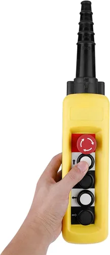Miniatura 5 de Interruptor de elevación de cadena de grúa pero tonelada, 4 botones de control, pero tonelada controlador colgante de elevación, control