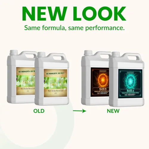 Miniatura 2 de El mejor sistema base de nutrientes, paquete base secreto Humboldts a y b, fertilizante/nutriente liquido para cultivos de flores y etapas