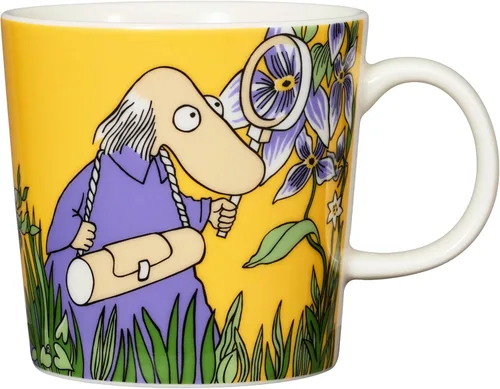 Taza Arabia Moomin 10oz Amarillo Hemulen