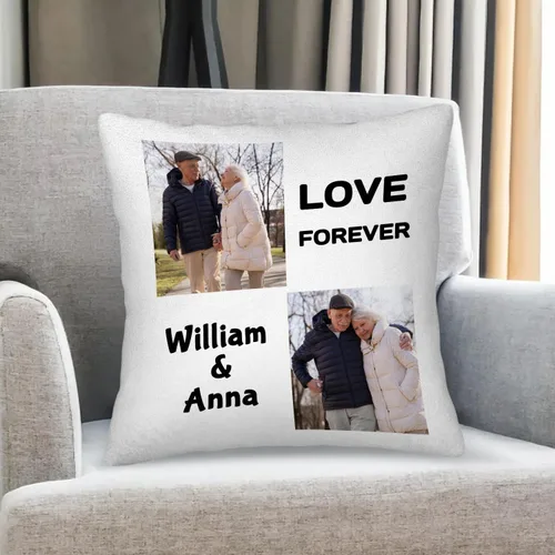 Miniatura 12 de Best Mom Ever Custom Pillowcase – Personalized Photo Collage Throw Pillow Cover, Gift for Family, Couples, Christmas, Valentine's Day, Birthday & 5