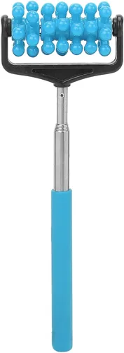 Rodillo de masaje de espalda, masajeador de rodillo de rascar ajustable, para hombres y mujeres, para aliviar el dolor muscular en el hogar,