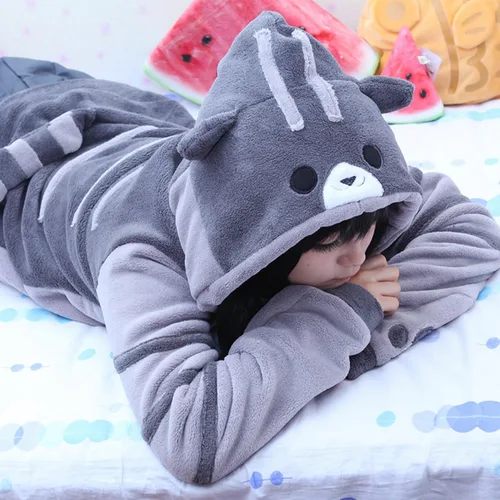 Miniatura 12 de Coriresha - Sudadera con capucha para niños, estilo perro, con orejas de perro en 3D y cola de perro, manga larga