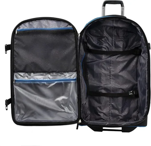 Miniatura 7 de Travelpro Luggage Bold - Rollaboard expandible de 22", AzulNegro, Maleta vertical enrollable expandible Bold Softside