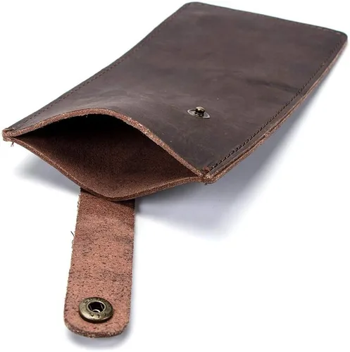 Miniatura 4 de Funda de cuero Crazy Horse, fundas universales para cuchillos de carne, protectores de bordes impermeables para cuchillos de chef, protectores