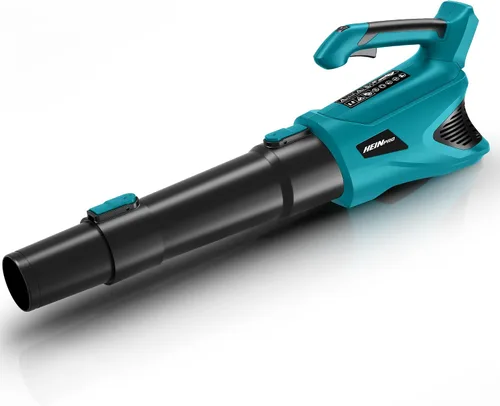 Miniatura 8 de HEINPRO Soplador de hojas inalámbrico de hasta 500 CFM compatible con batería Milwaukee M18 (solo herramienta), soplador de hojas eléctrico
