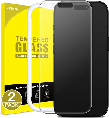 Miniatura 19 de JETech Protector de pantalla para iPhone 8 Plus y iPhone 7 Plus, 5.5 pulgadas, película de vidrio templado, paquete de 3