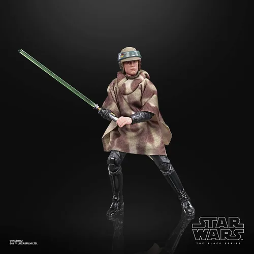 Miniatura 6 de STAR WARS The Black Series Luke Skywalker (Endor) - Figura coleccionable de 6 pulgadas a escala de Return of The Jedi, para niños a partir de 4 años