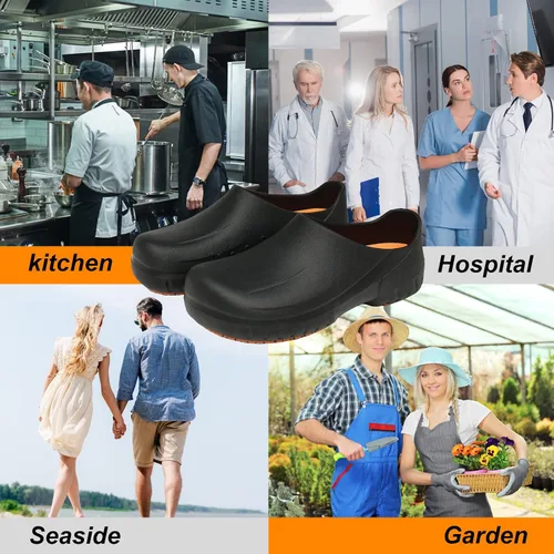 Miniatura 6 de JSWEI unisex-adult Kitchen Shoes