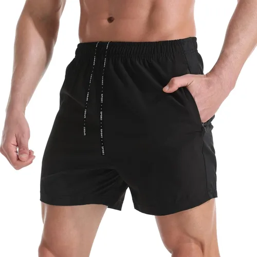 Miniatura 13 de VPOS Pantalones cortos de gimnasio para hombre de 5 pulgadas, ligeros pantalones cortos deportivos para hombre, de secado rápido, con bolsillos